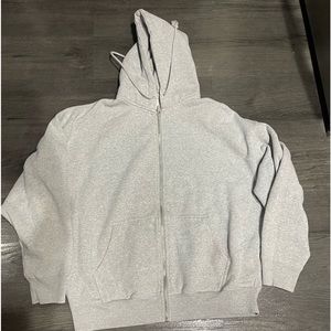 Brandy Melville John galt grey zip up from pacsun
